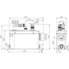 Канализационный насос Wilo HiSewlift 3-l35